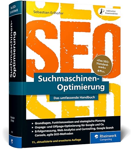 Suchmaschinen-Optimierung SEO Standardwerk Buchcover