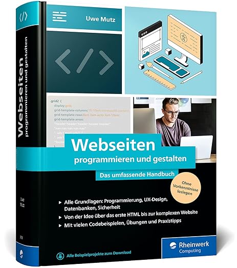 Webseiten programmieren und gestalten Buchcover